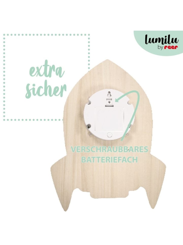 Reer lumilu Silhouette Light rocket in Braun ab 0 Monate günstig kaufen onesize