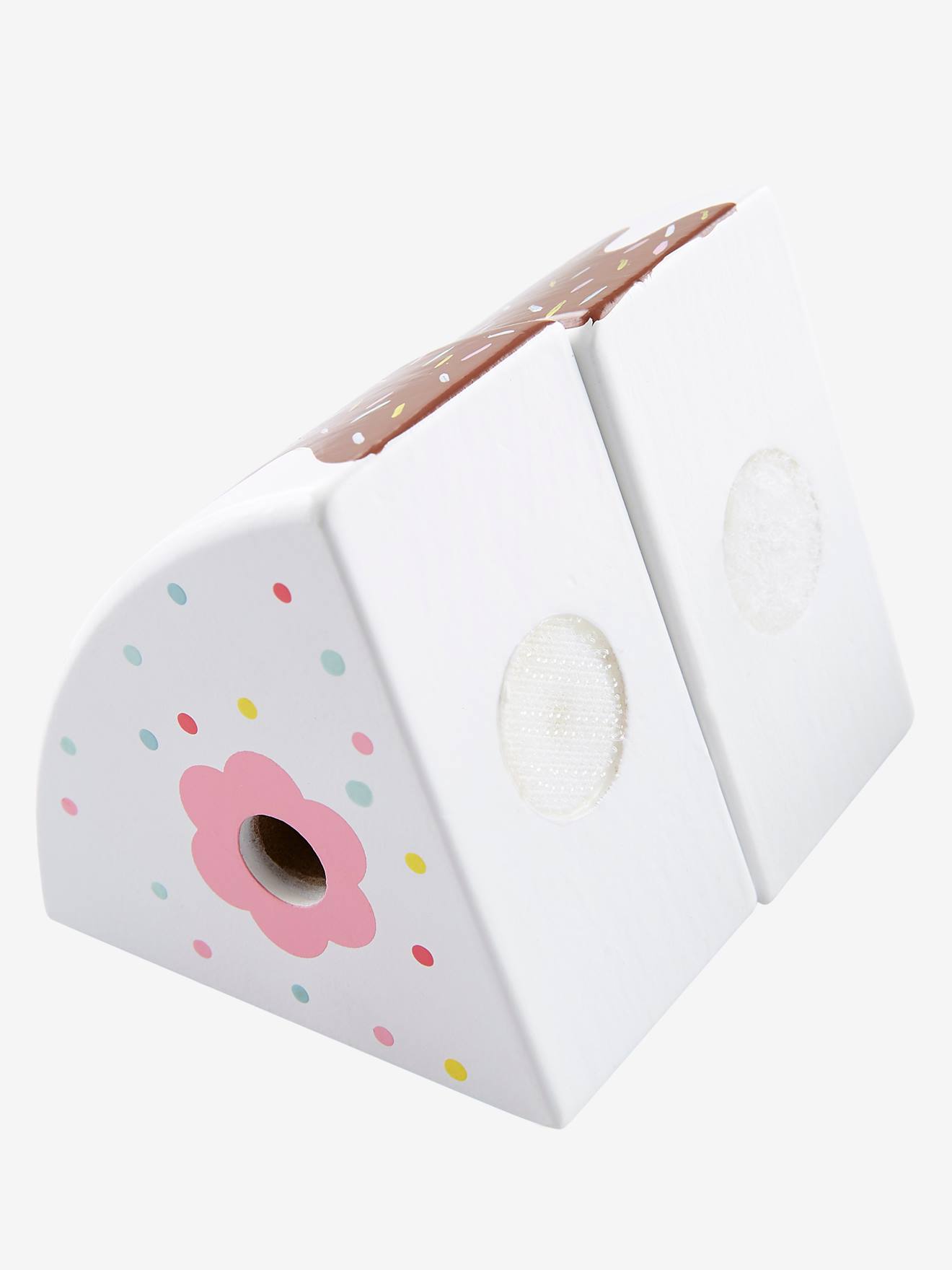 Gâteau d'anniversaire en bois FSC® multicolore