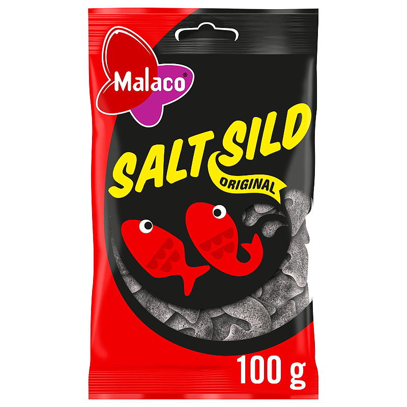 Malaco Salt sild 100 g Malaco