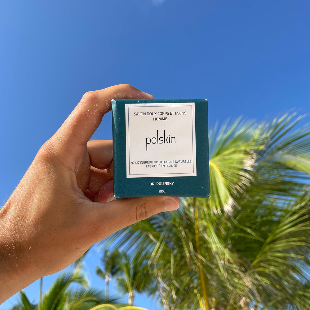 polskin SAVON DOUX CORPS ET MAINS HOMME SAVON CORPS HOMME