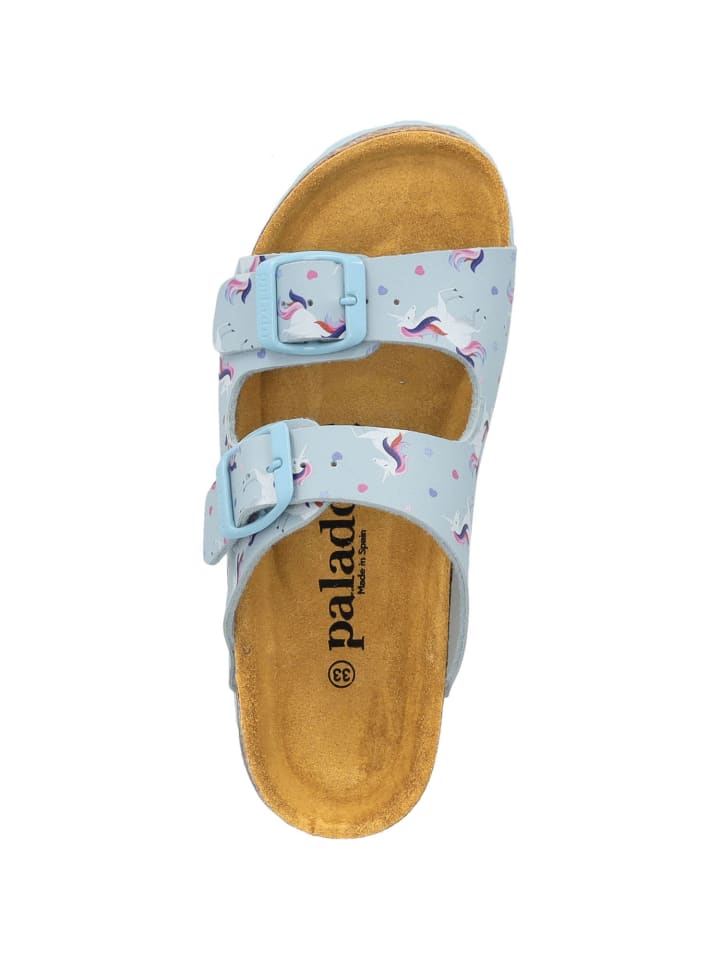 palado Pantoletten in Hellblau günstig kaufen
