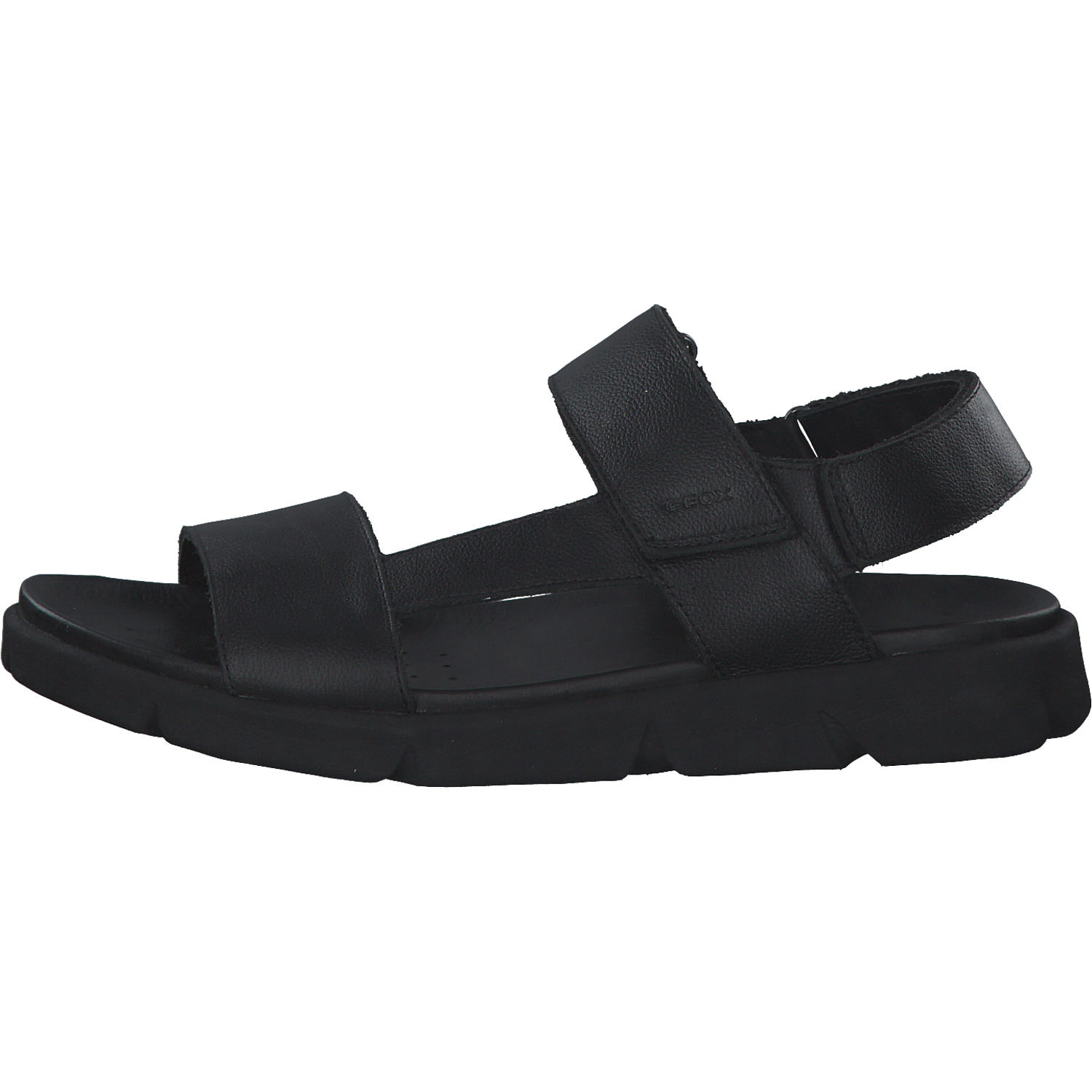Geox U15BGB, Sandalen, Herren, black