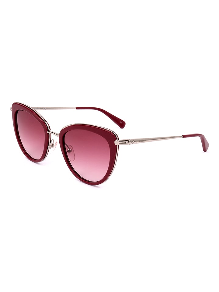 Longchamp Damen-Sonnenbrille in Rot-Silber/ Pink günstig kaufen 54