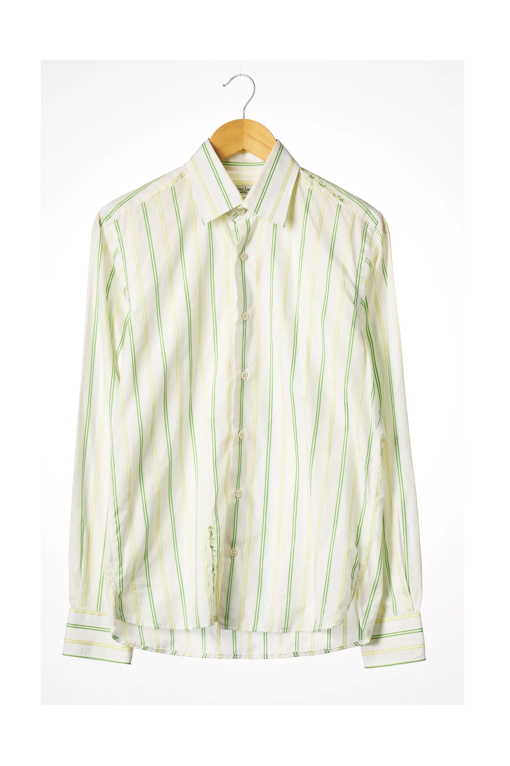 Christian Lacroix Manches Longues Homme couleur vert