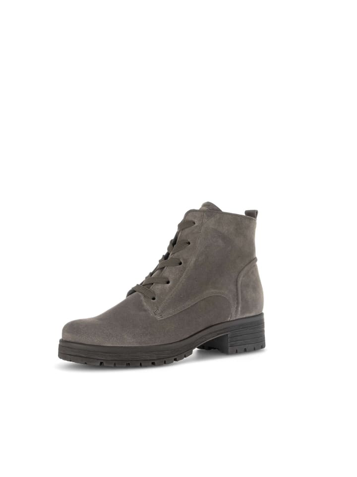 Gabor Comfort Schnürstiefeletten in grau günstig kaufen
