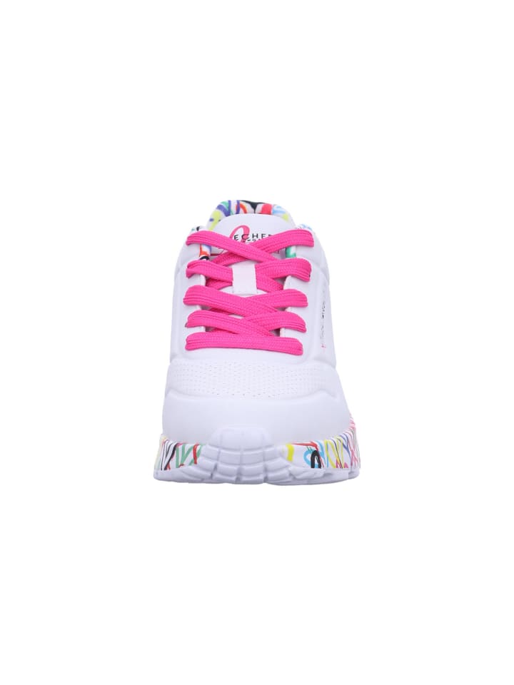Skechers Mädchen Halbschuhe UNO LITE - LOVELY LUV in Weiß günstig kaufen