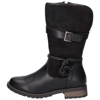 Charmosa Stiefelette in schwarz