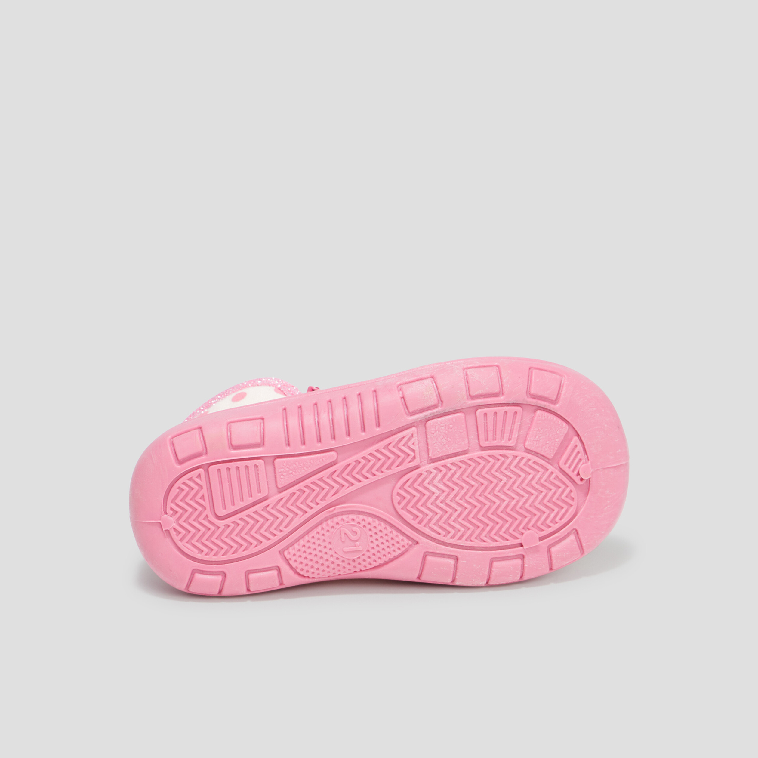 Chaussons bottillons zippés Minnie rose bébé fille | La Halle