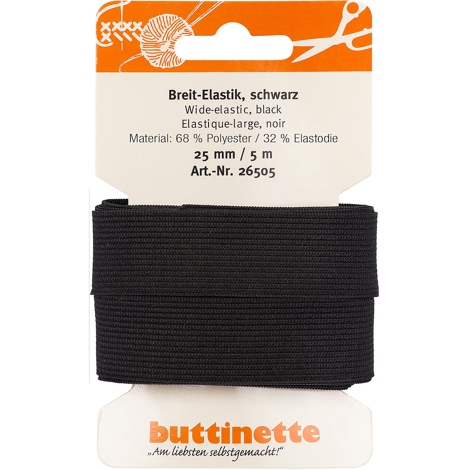 buttinette Gummiband 