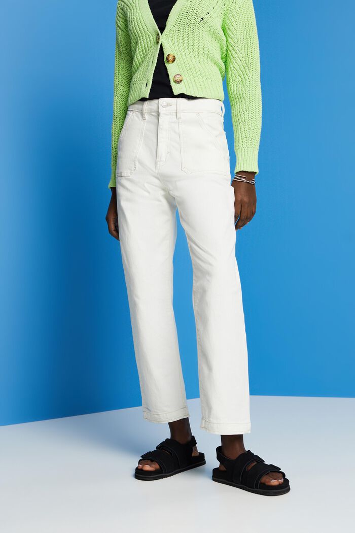 High-Rise-Jeans im Dad Fit