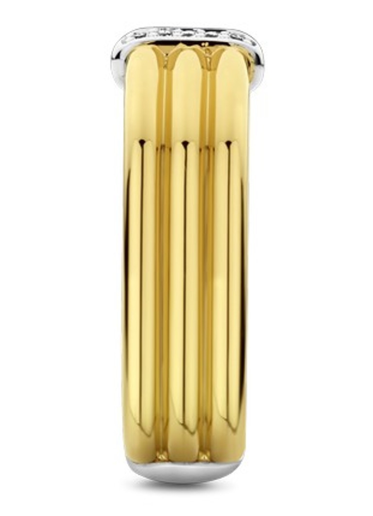 TI SENTO - Milano Gold-plated ring 12344ZY
