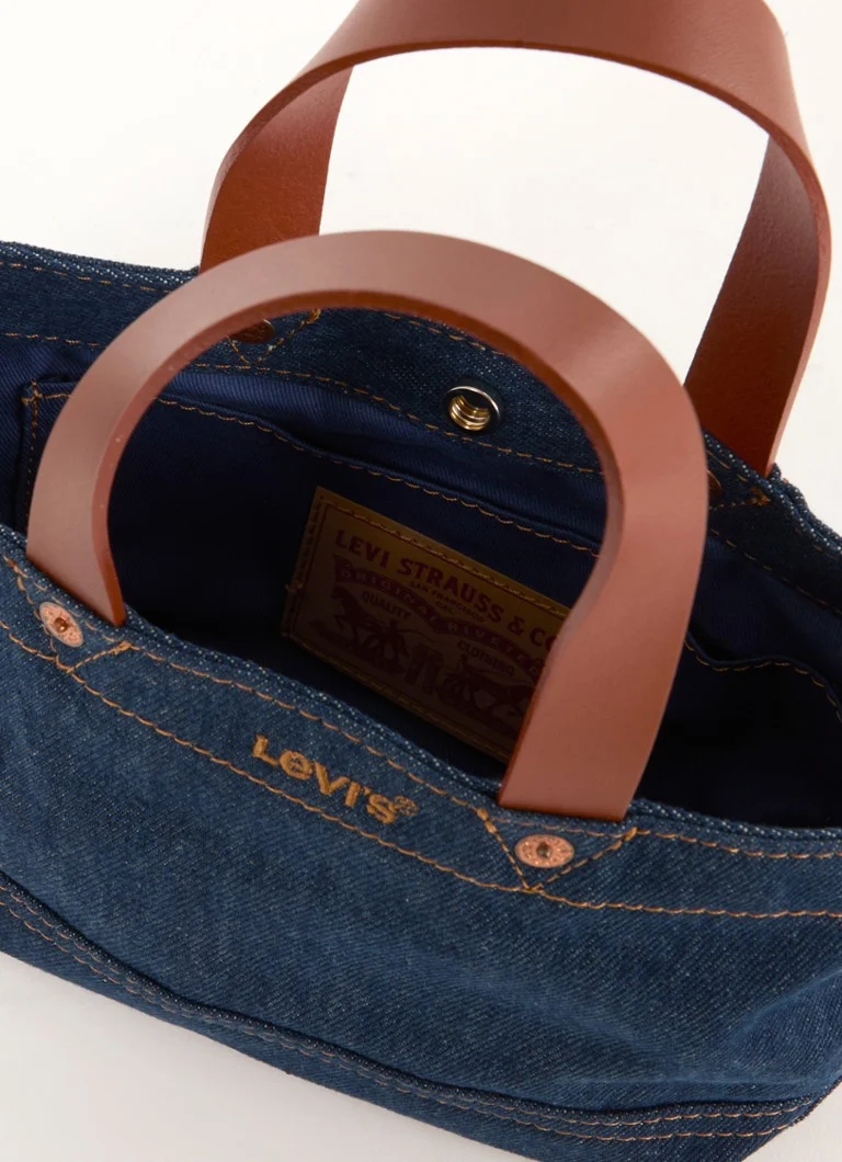 Levi's Heritage -farkkukäsilaukku irrotettavalla olkahihnalla