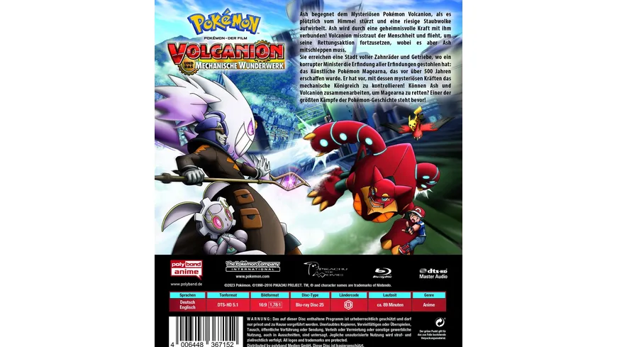 Pokemon - Der Film: Volcanion und das mechanische Wunderwerk