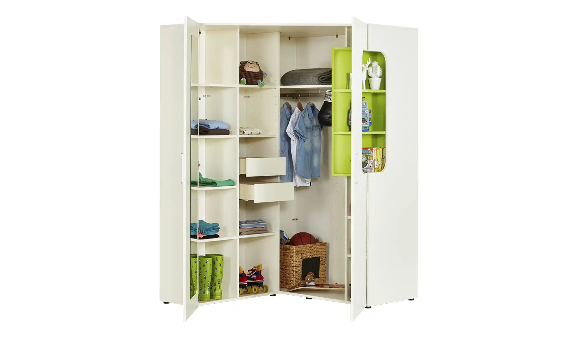 Eckkleiderschrank