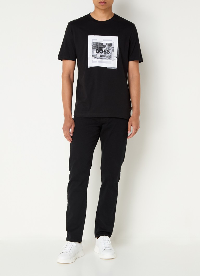 Tricou HUGO BOSS Urban cu imprimeu