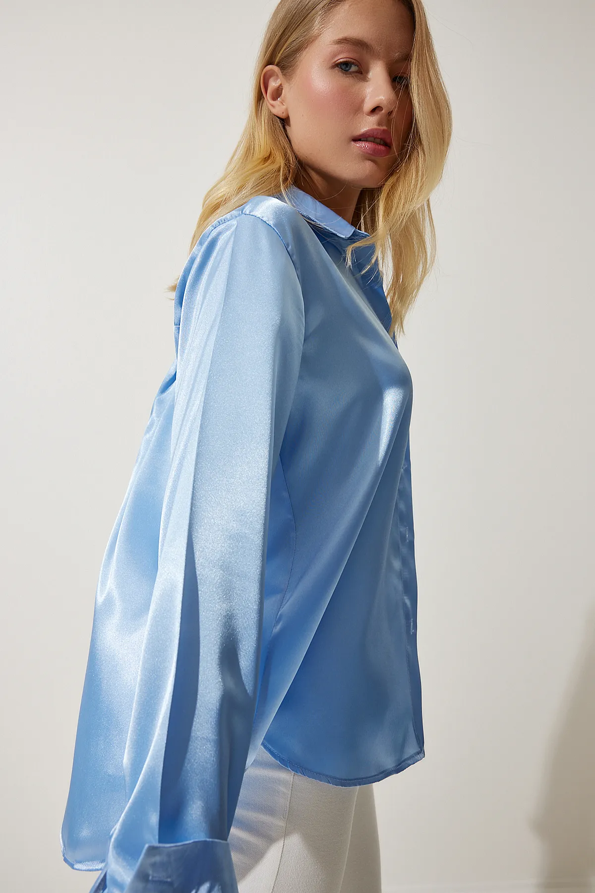 Happiness İstanbul  Hemde - Blau - Regular Fit