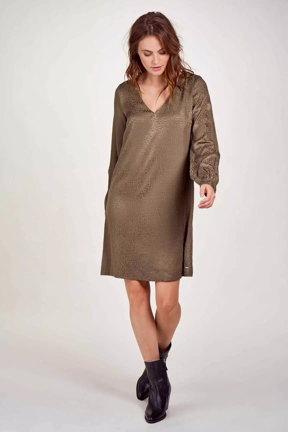 Ikks Robes Courtes Femme couleur vert