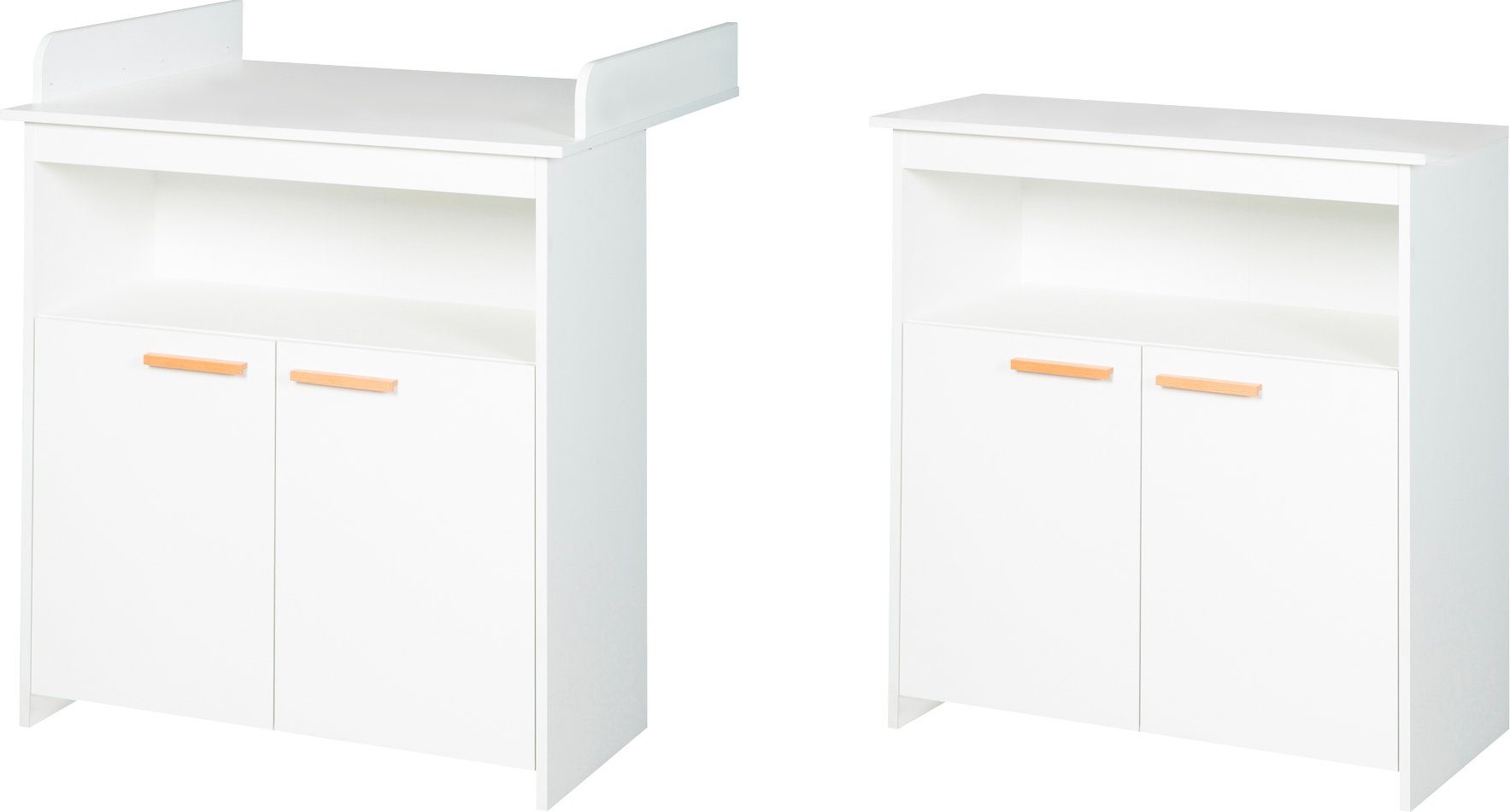 roba® Wickelkommode Anton, 2-türig