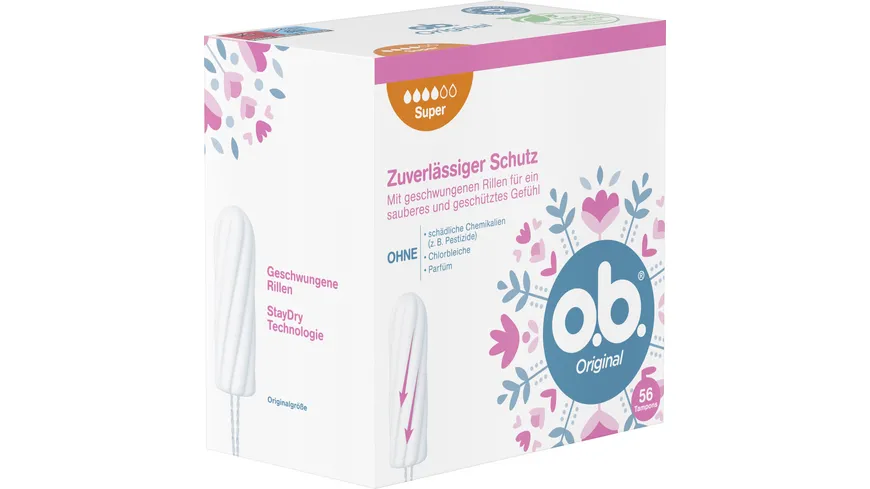 O.B. Tampons Original Super 56er