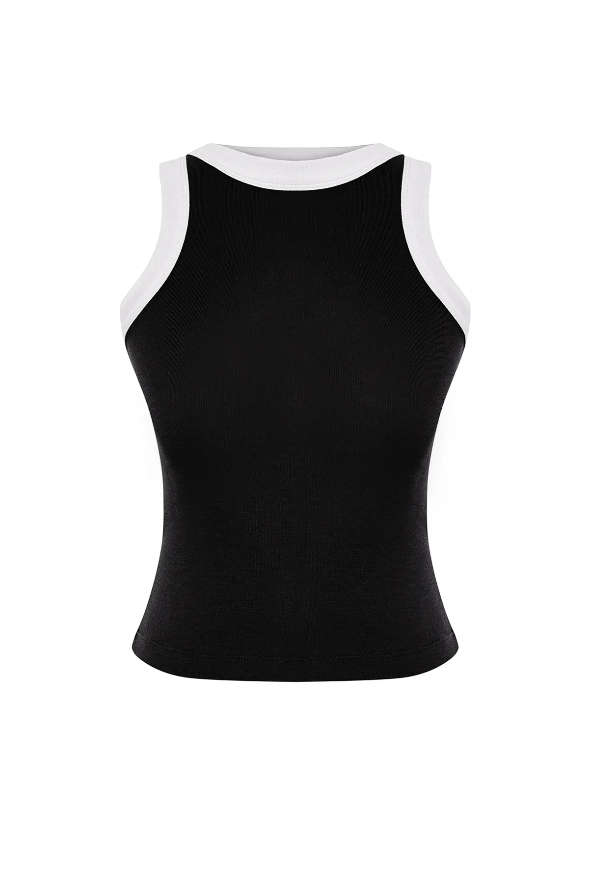 Trendyol Collection  Unterhemd - Schwarz - Slim Fit