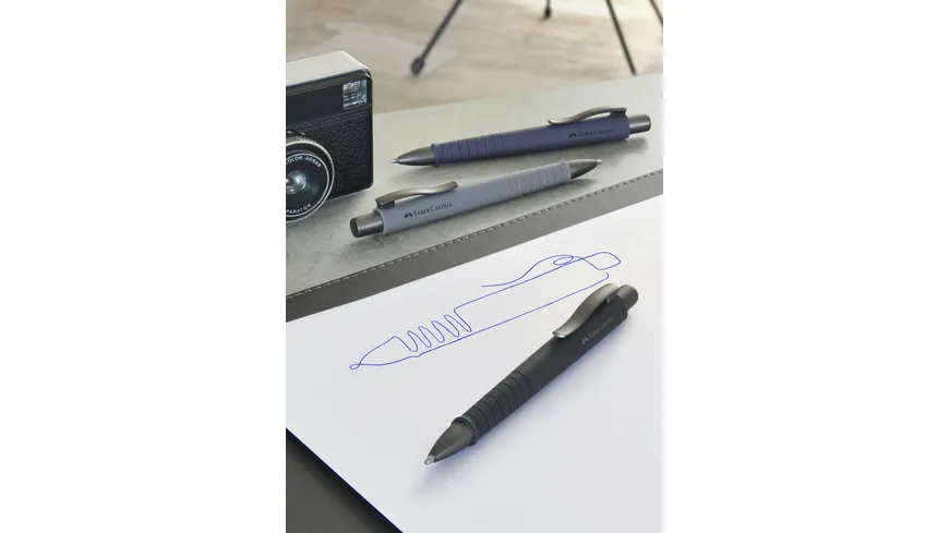 FABER-CASTELL Kugelschreiber POLY Ball XB schwarz