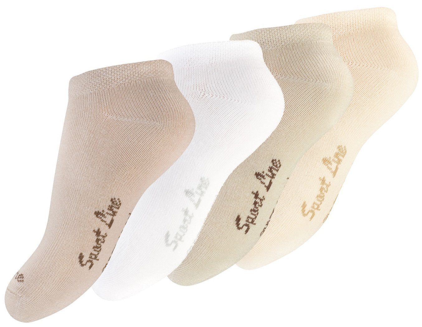Yenita® Sneakersocken (8-Paar) in angenehmer Baumwollqualität