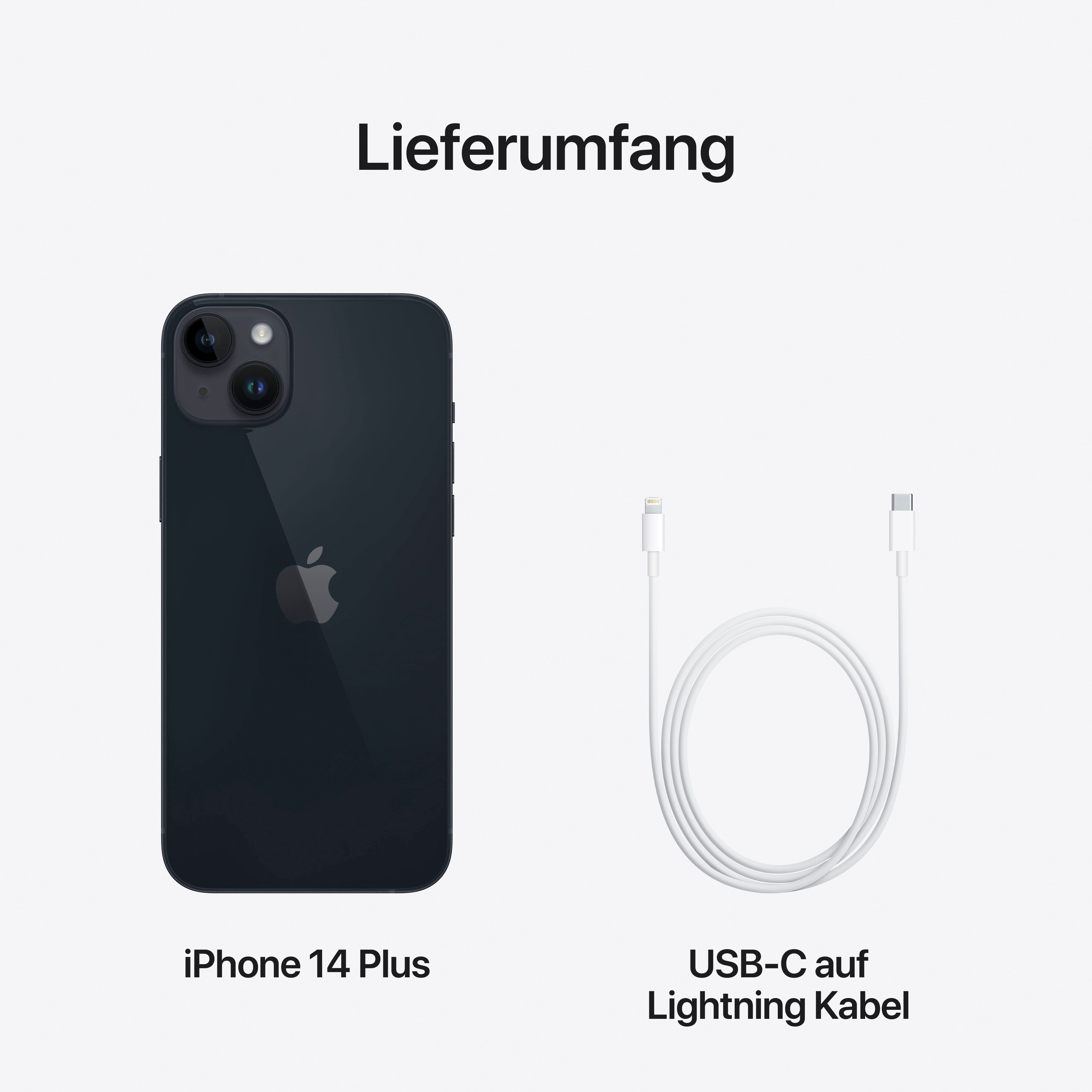 Apple iPhone 14 Plus 512GB Smartphone (17 cm/6,7 Zoll, 512 GB Speicherplatz, 12 MP Kamera)