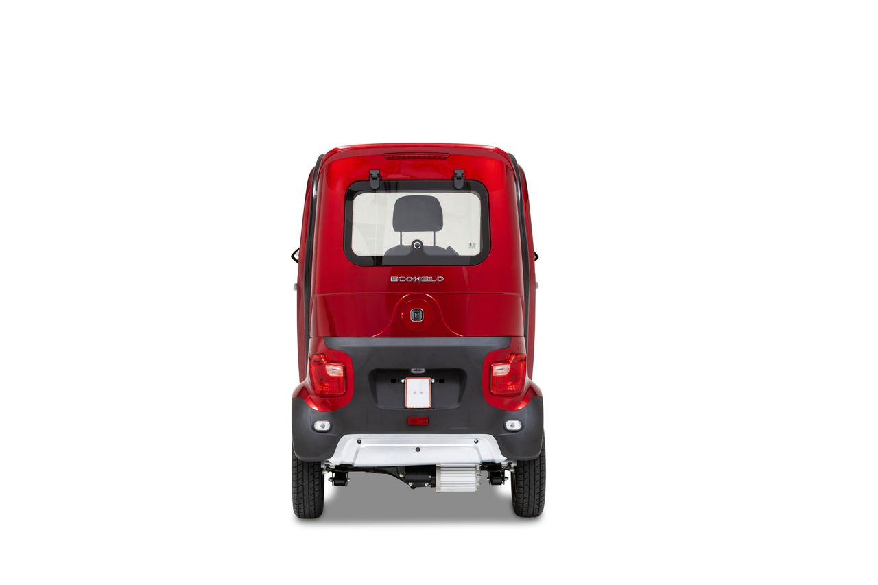 Econelo Elektro Kabinenroller Nelo 4.1  45 km/h bordeauxrot