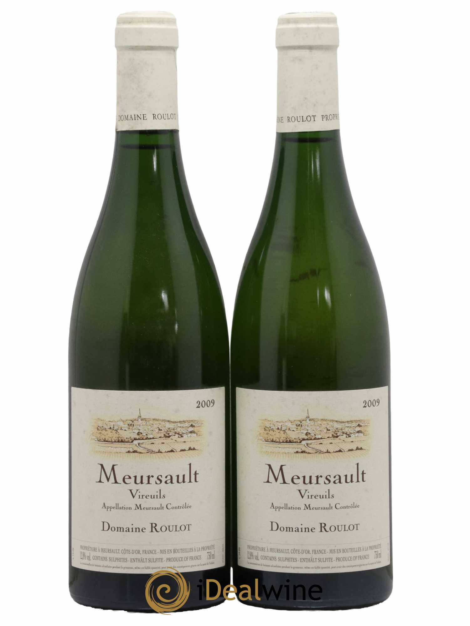 Meursault Les Vireuils Roulot (Domaine)  2009 - Lot de 2 Bouteilles