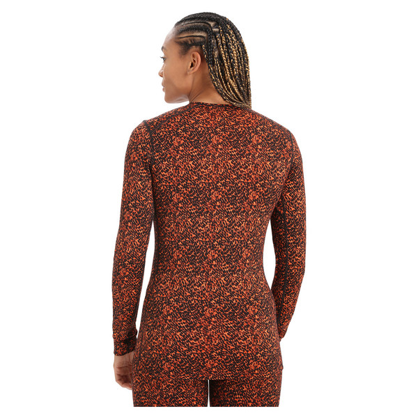 200 OASIS LS CREWE LICHEN Damen - Funktionsshirt