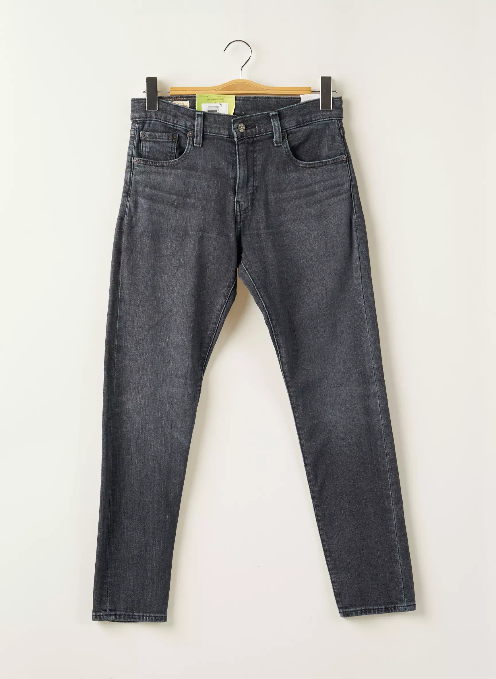 Levis Jeans Coupe Slim Homme couleur gris