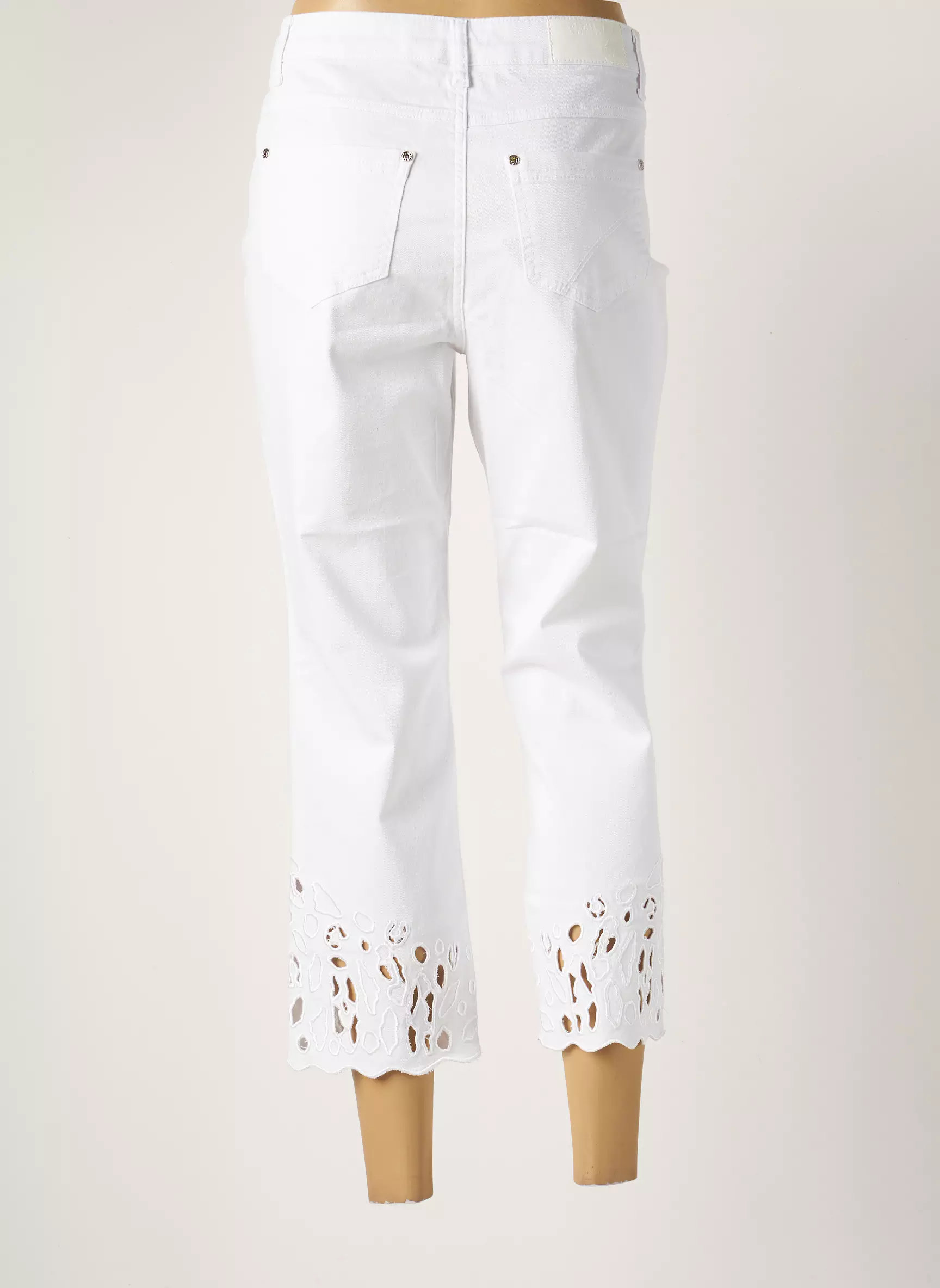 Sportalm Pantalons Droits Femme couleur blanc