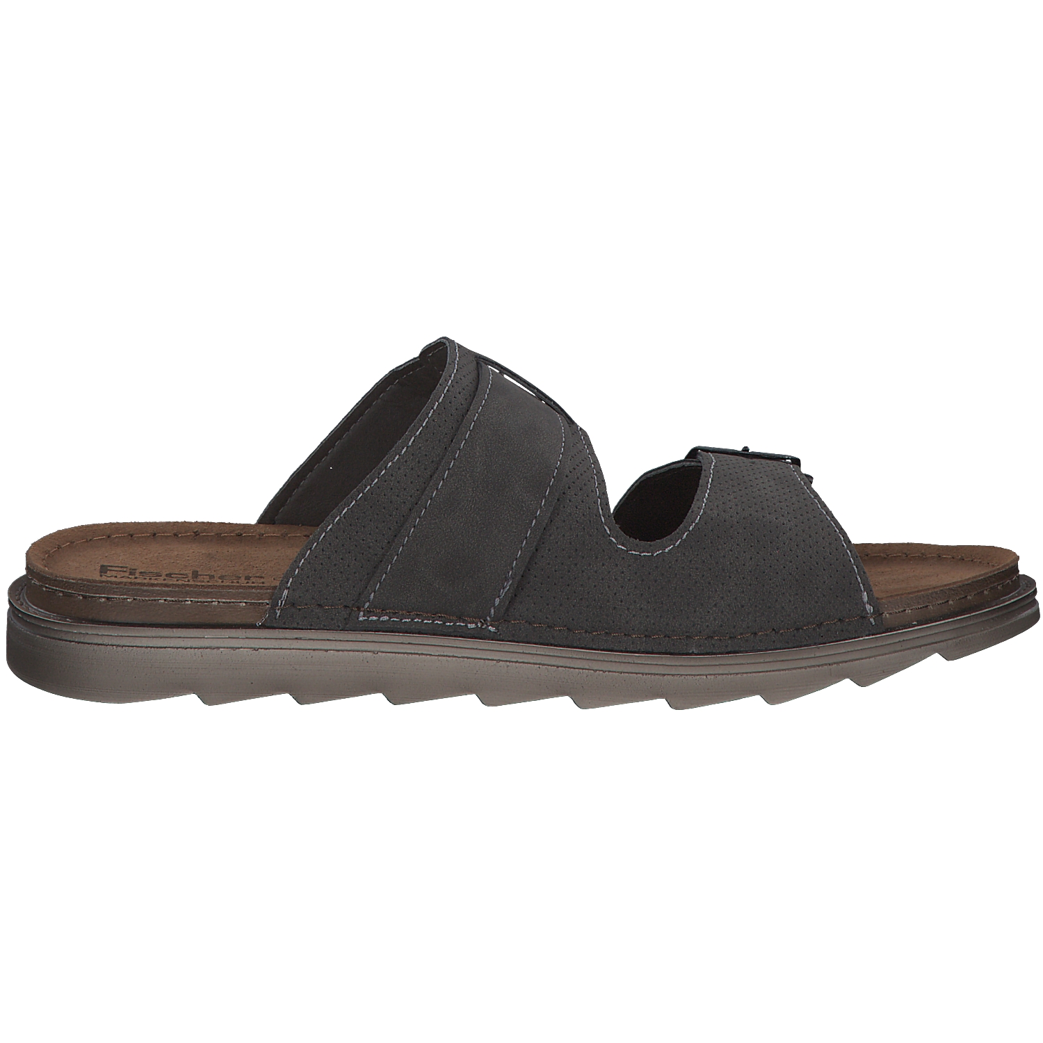 Fischer Lars, Pantoletten & Badeschuhe, Herren, Grau