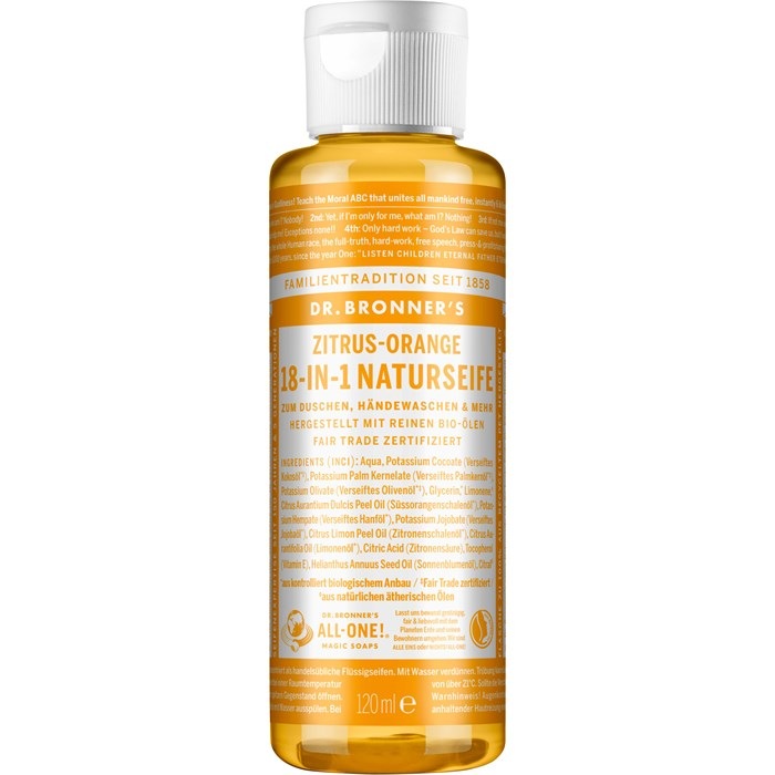 Zitrus-Orange 18-in-1 Naturseife