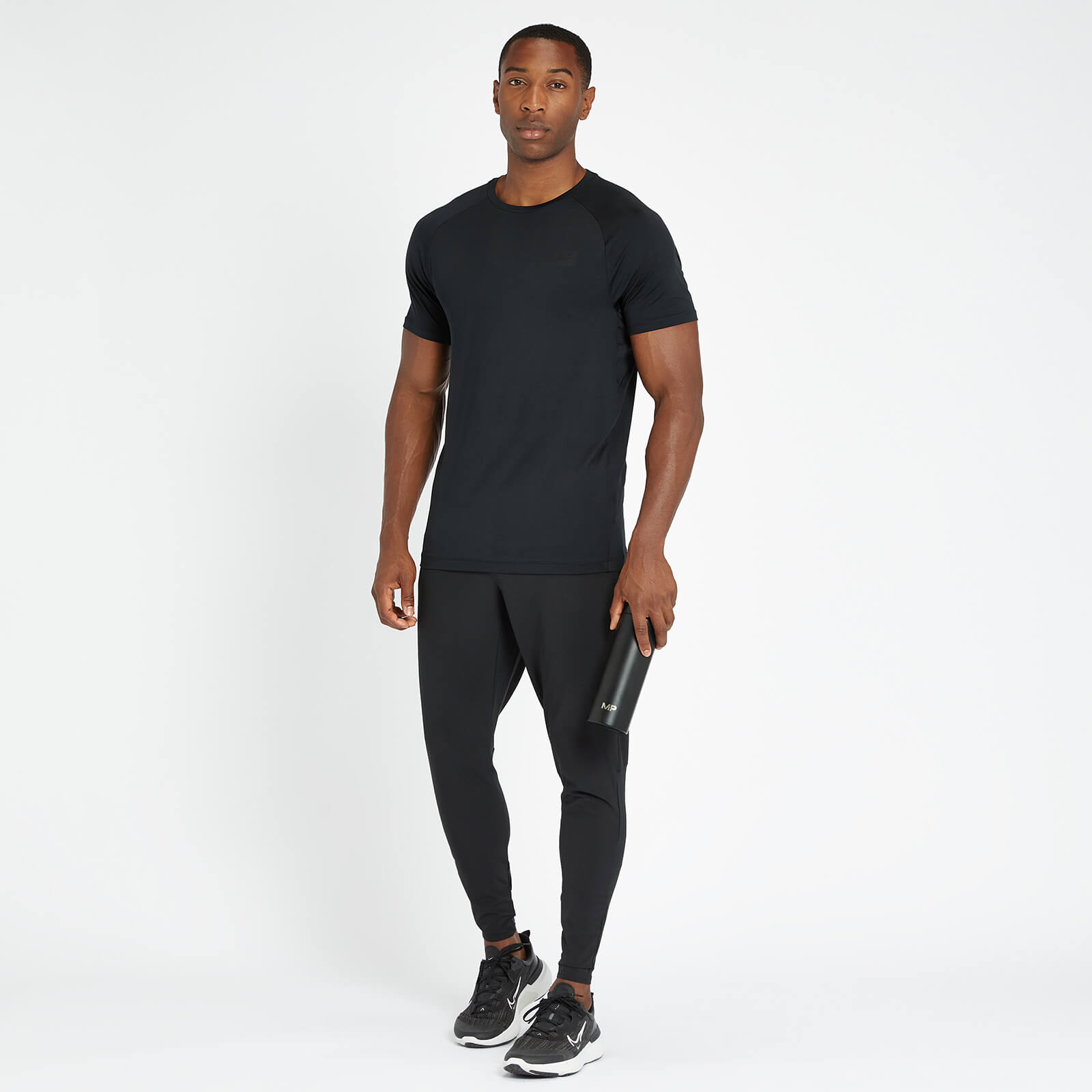 T-shirt à manches courtes MP Training Ultra pour hommes – Noir