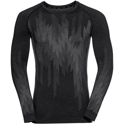 HERREN UNTERHEMD BL TOP CREW NECK L/S KINSHIP P
