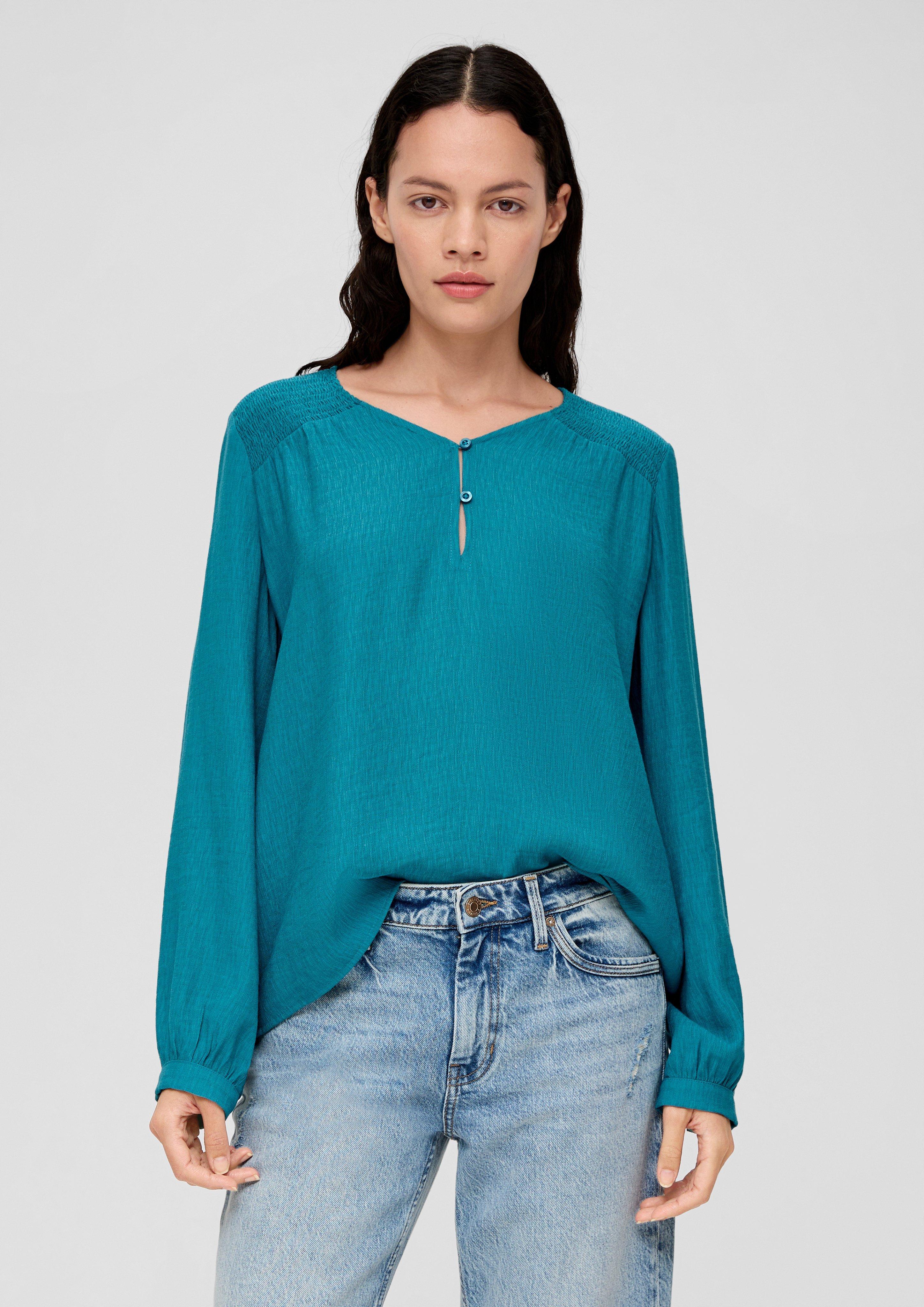 Bluse mit gesmokten Details  2135689-6694