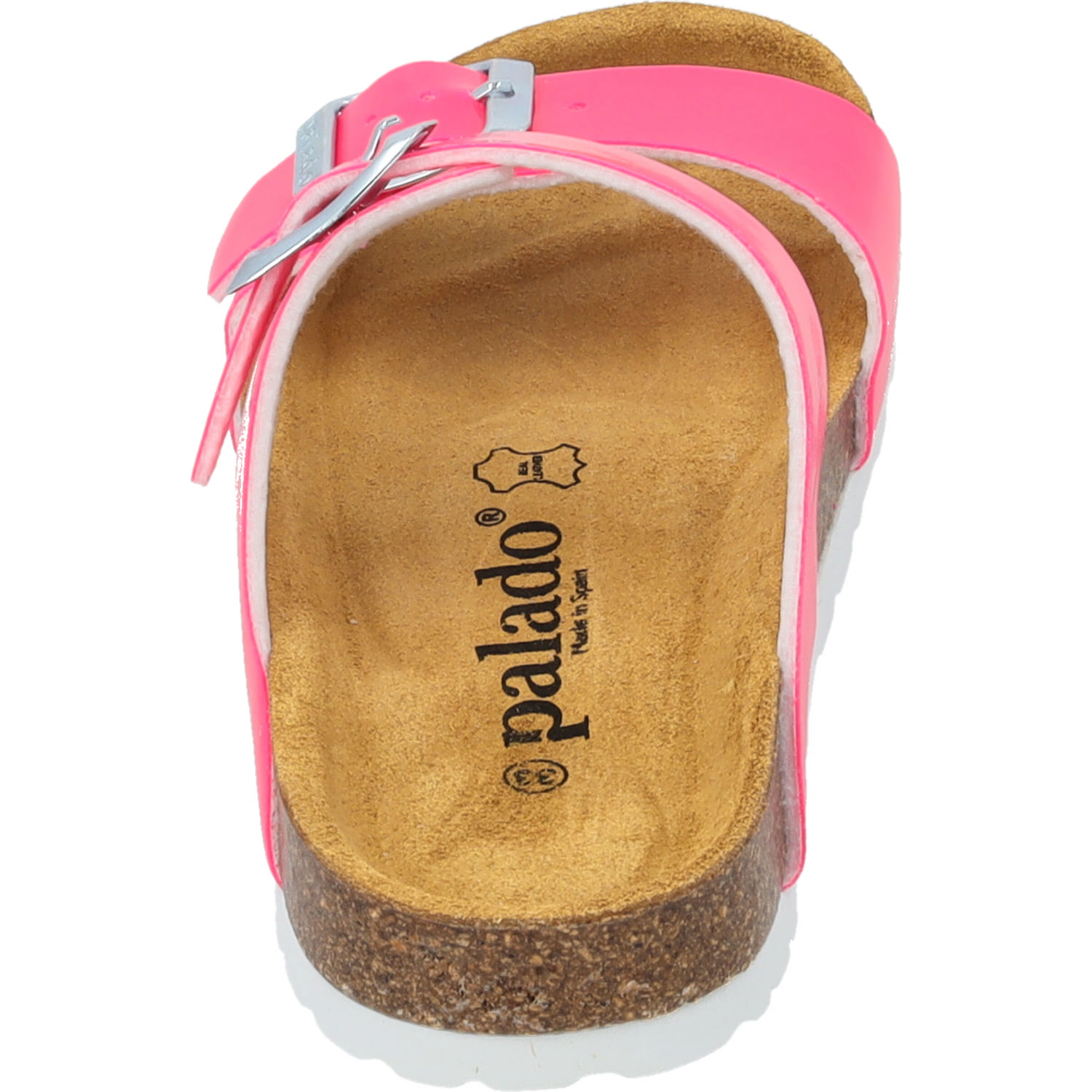 Palado Kids Samos G Basic, Pantoletten, Kinder, Pink Neon Lack