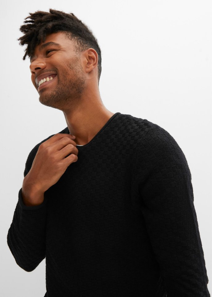 Pullover mit recycelter Baumwolle