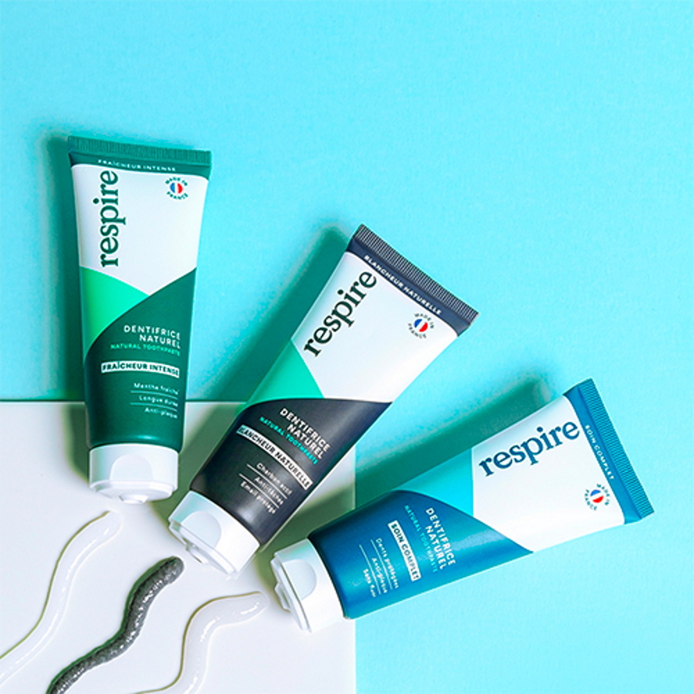 Respire RESPIRE Dentifrice Blancheur naturelle Dentifrice