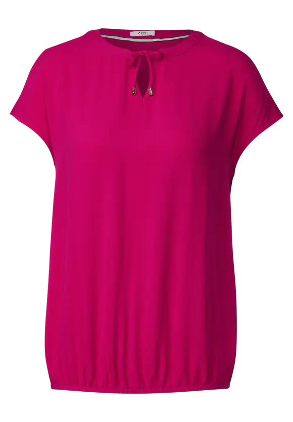 CECIL Bluse mit Tunikabändchen