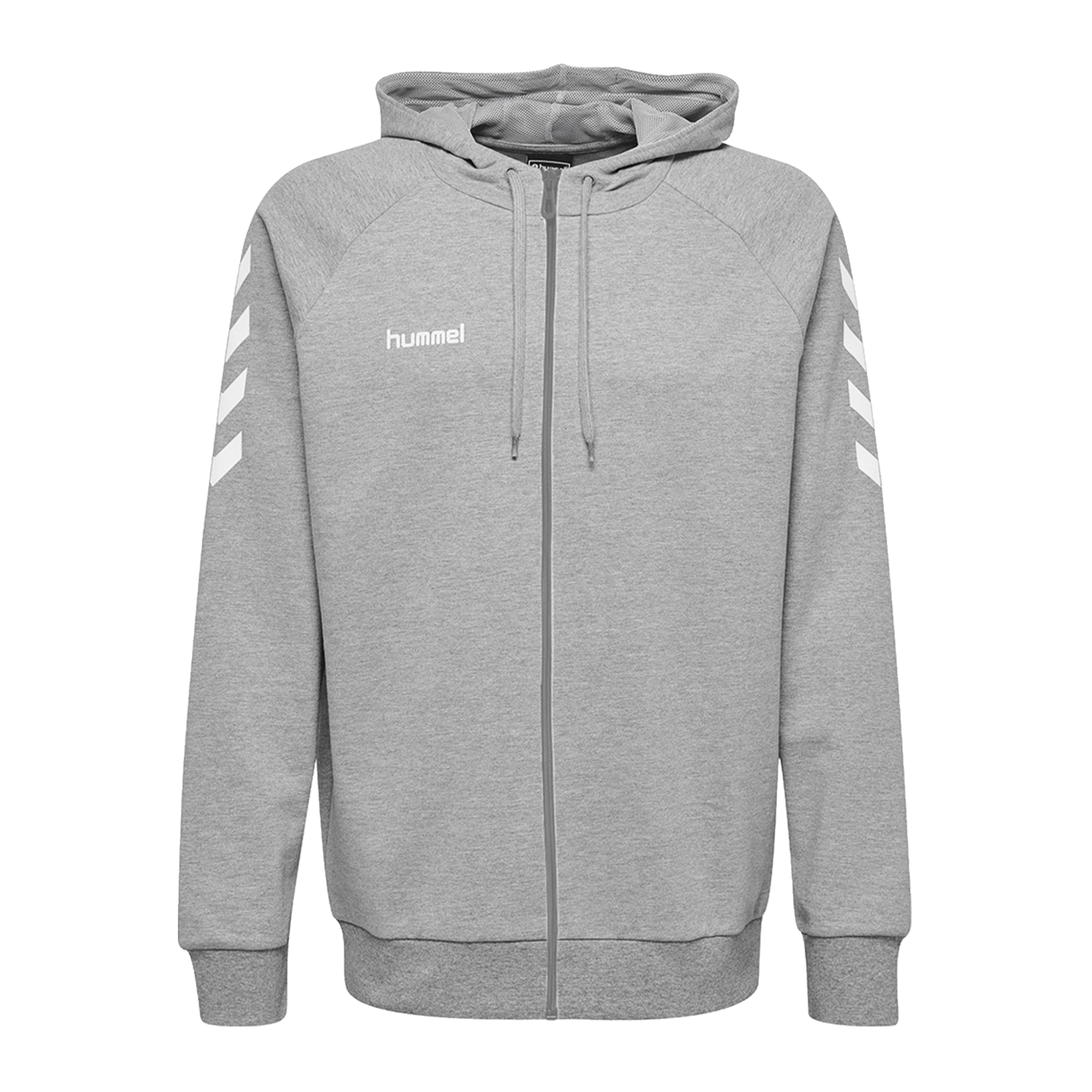 Hummel Cotton Kapuzenjacke Grau F2006