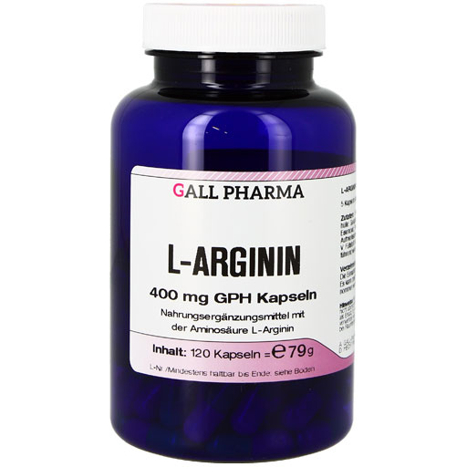 L-ARGININ 400 mg Kapseln  120 St  Kapseln