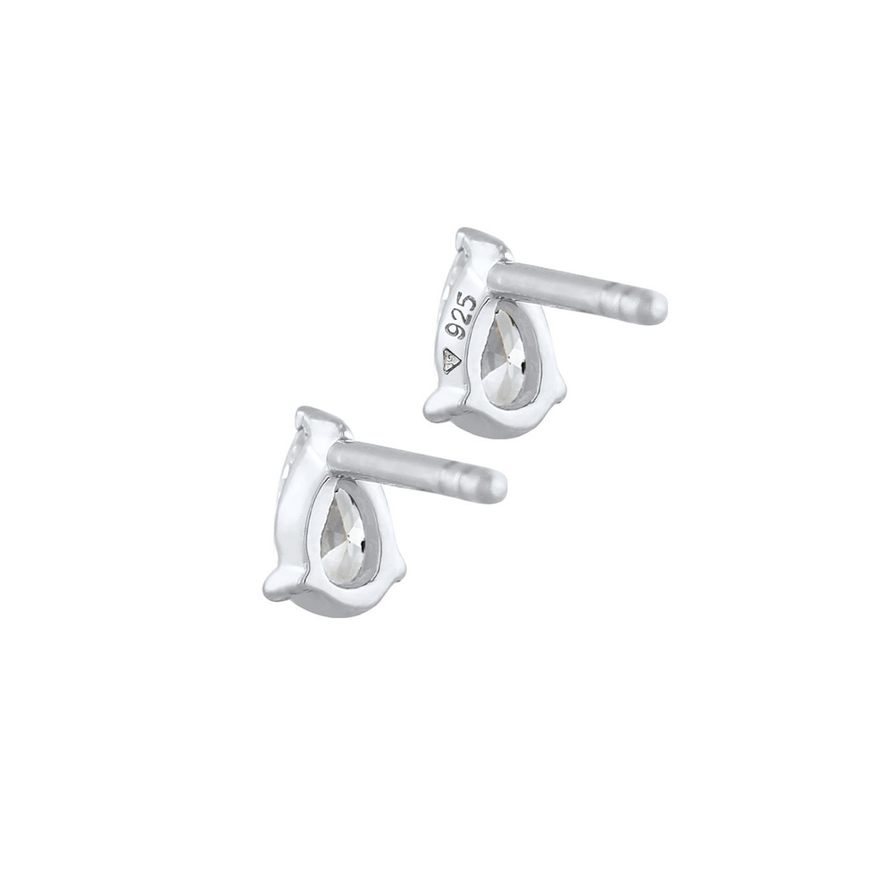 Elli Elli Boucles d'Oreilles Clous d'oreilles pour femmes Elegant Classic avec cristau Boucles d'oreilles