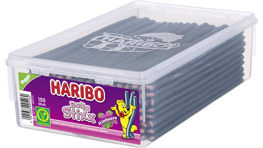Haribo Fruchtgummi Balla Stixx Himbeere-Brombeere 1243 g