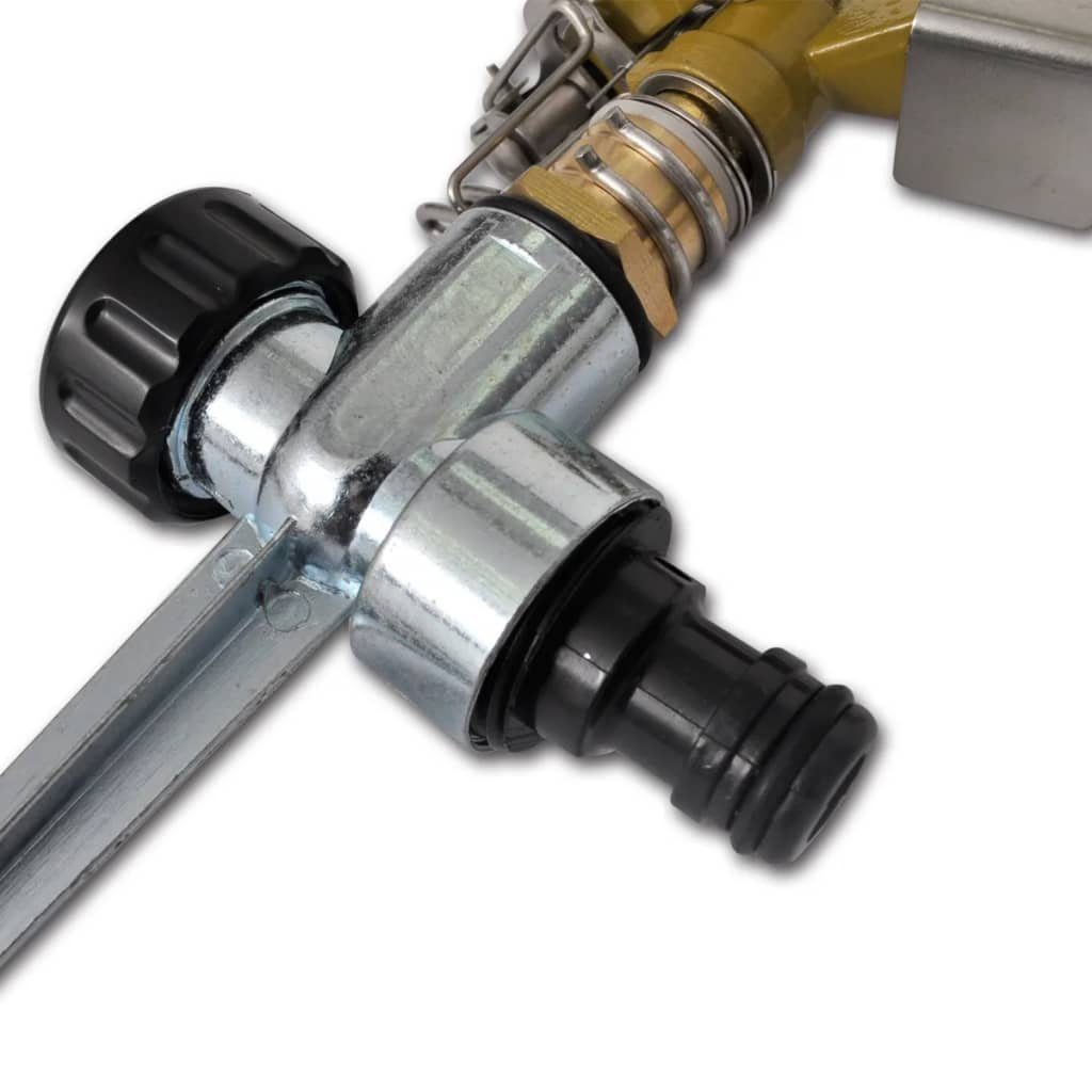 vidaXL Shuntregler Impuls Sprinkler Gartenbewässerung Zink Metallspitzen