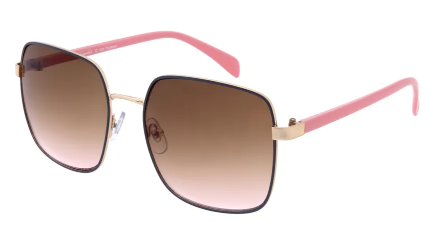 GNTM Sonnenbrille Metall Gold/Grau
