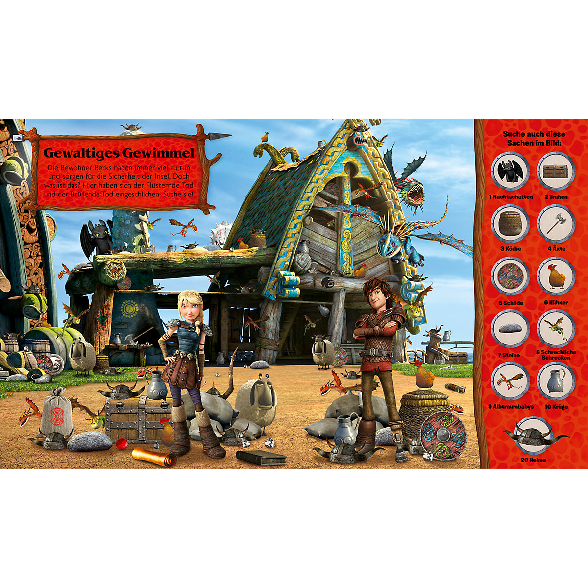 Dragons: 1001 Drachensachen zum Suchen und Entdecken