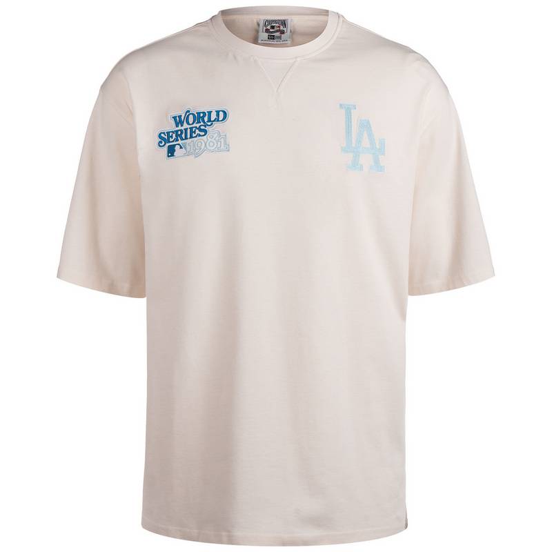 New Era MLB Los Angeles Dodgers World Series T-Shirt Herren