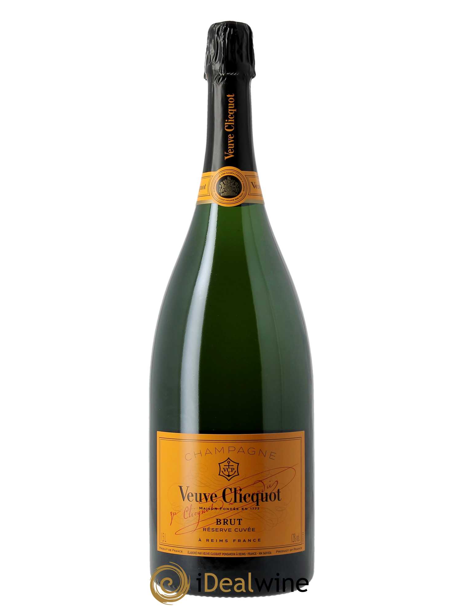 Brut Réserve Veuve Clicquot Ponsardin   - Lot de 1 Magnum